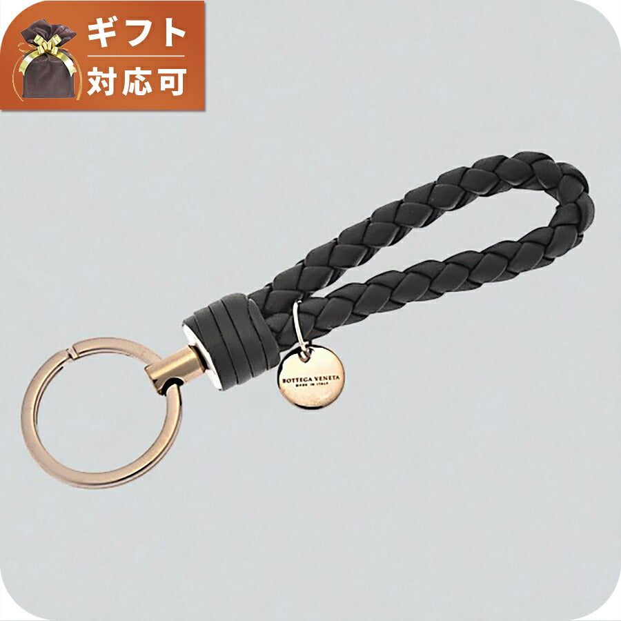 ボッテガ ヴェネタ BOTTEGA VENETA キーリング 113539-V001D-1000 ブラック WQ00002255