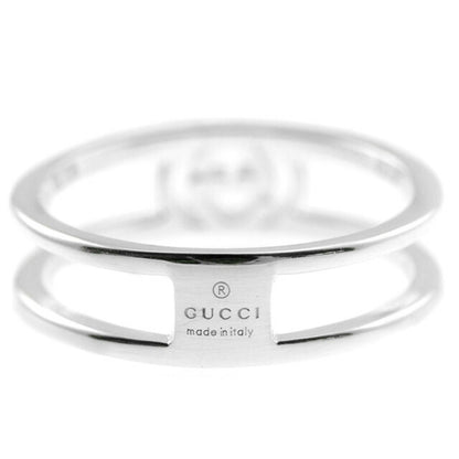 グッチ GUCCI インターロッキングG レディース メンズ リング 指輪 17号 298036 J8400 8106 17 シルバー WQ00003432