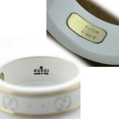 グッチ GUCCI メンズ リング 指輪 JP14号 325964-J85V5/8062/15 ホワイト ホワイト WQ00008960