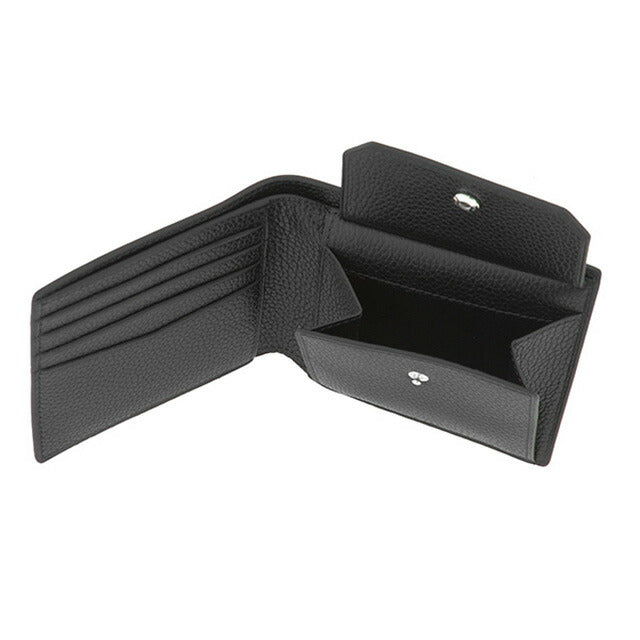 ダンヒル DUNHILL メンズ 二つ折り短財布 L2W332A ブラック ブラック WQ00009835