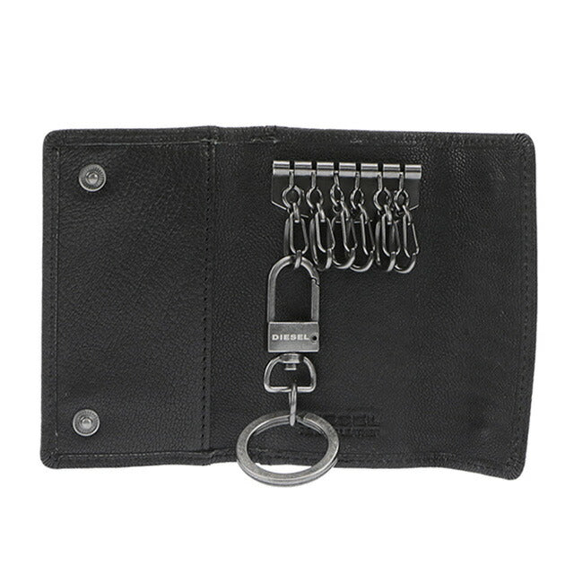 ディーゼル DIESEL メンズ キーケース X03922-PR271-T8013 ブラック ブラック WQ00016396