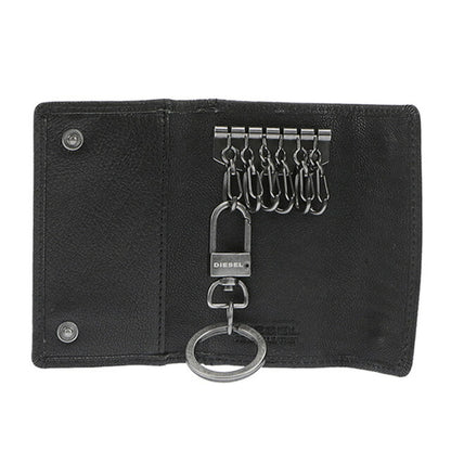 ディーゼル DIESEL メンズ キーケース X03922-PR271-T8013 ブラック ブラック WQ00016396