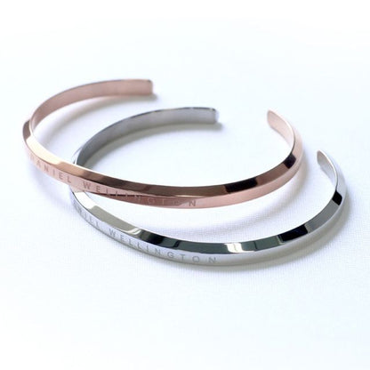 ダニエルウェリントン クラシックカフ バングル スモール レディース ローズゴールド DW00400003 ローズゴールド WQ00016453