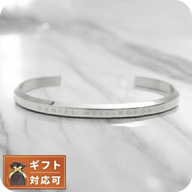 ダニエルウェリントン クラシックカフ バングル シルバー スモール レディース DW00400004 シルバー WQ00016454