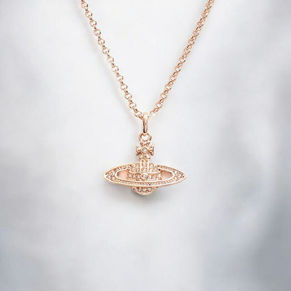 ヴィヴィアンウエストウッド VIVIENNE WESTWOOD レディース ネックレス 752107B3 63020086-G120 ピンクゴールド WQ00018164