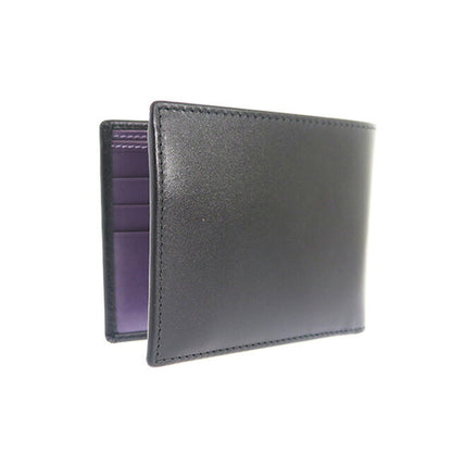 エッティンガー ETTINGER ロイヤルコレクション 短財布 メンズ ST141JR-PURPLE ブラック パープル ブラック WQ00024245