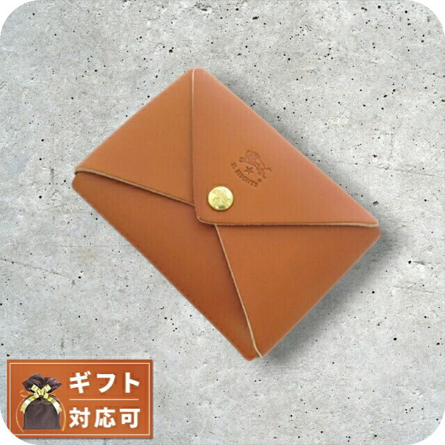 イルビゾンテ IL BISONTE カードケース メンズ レディース scc031-pg0001-ca101b c0854-p-145 キャメル キャメル WQ00029061