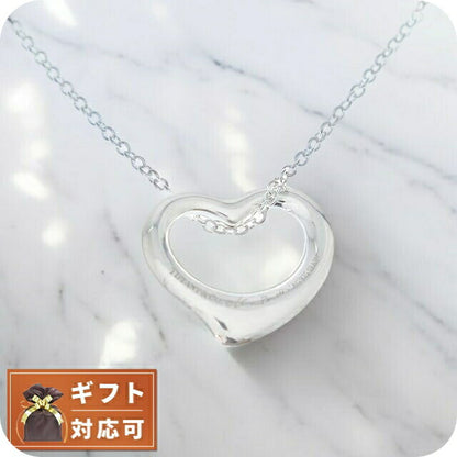 ティファニー TIFFANY&amp;CO ネックレス 10660092 オープンハート シルバー WQ00029429
