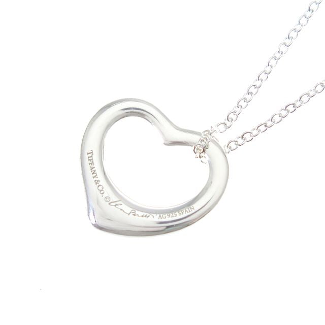 ティファニー TIFFANY&amp;CO ネックレス 10660092 オープンハート シルバー WQ00029429