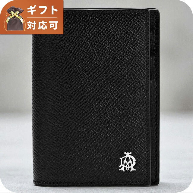 ダンヒル DUNHILL メンズ カードケース L2AC47A (19F2C47CA 001 BK) カドガン ブラック ブラック WQ00029677