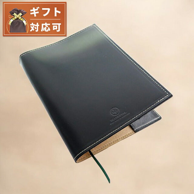 グレンロイヤル GLEN ROYAL ブックカバー A6 メンズ レディース 03-2605BLK ブラック ブラック WQ00030085