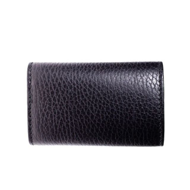 グッチ GUCCI キーケース レディース 456118-CAO0G-1000 ブラック WQ00035206