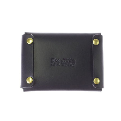 イルビゾンテ IL BISONTE カードケース メンズ レディース SCC032-PG0001-BK109 (C0855-P-135) ブラック WQ00035787