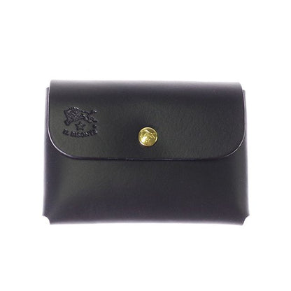 イルビゾンテ IL BISONTE カードケース メンズ レディース SCC032-PG0001-BK109 (C0855-P-135) ブラック WQ00035787