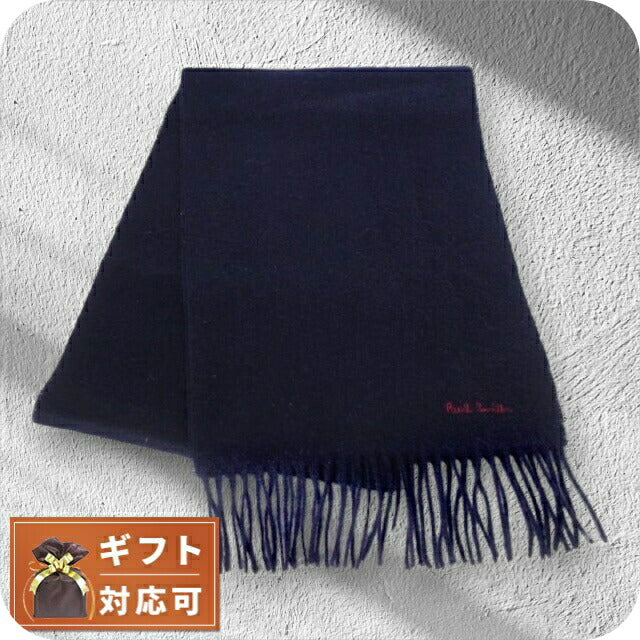 ポールスミス PAUL SMITH マフラー M1A-933D-AS04-47 メンズ ネイビー WQ00035915