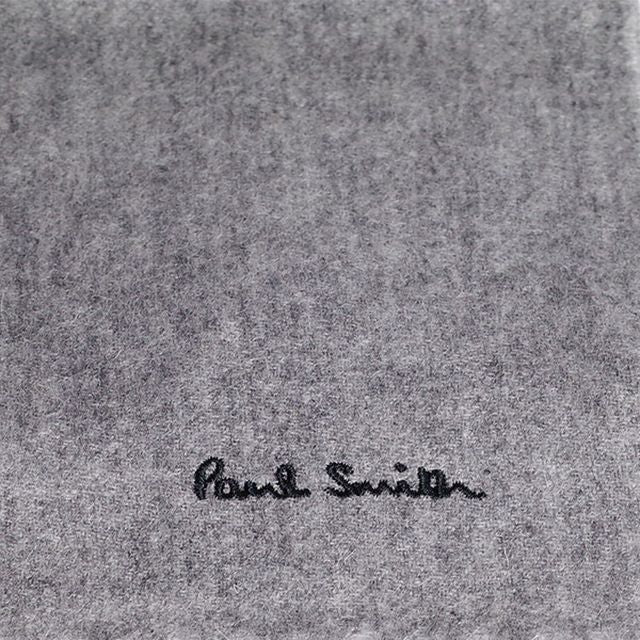 ポールスミス PAUL SMITH マフラー M1A-933D-AS04-70 メンズ ライトグレー WQ00035917