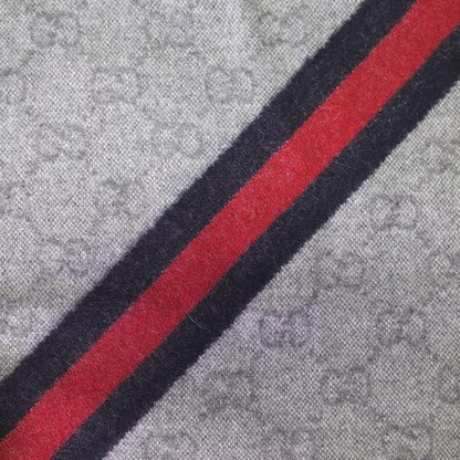 グッチ GUCCI マフラー GG柄 メンズ レディース 570603 3G200 1768 ライトグレー WQ00035926