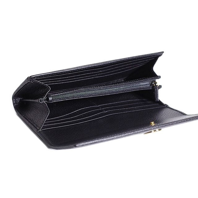 グッチ GUCCI 長財布 レディース 456116-CAO0G-1000 ブラック
