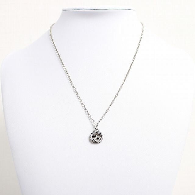 グッチ GUCCI ネックレス ペンダント 455535-J8400-0811 メンズ レディース インターロッキングG シルバー WQ00036813