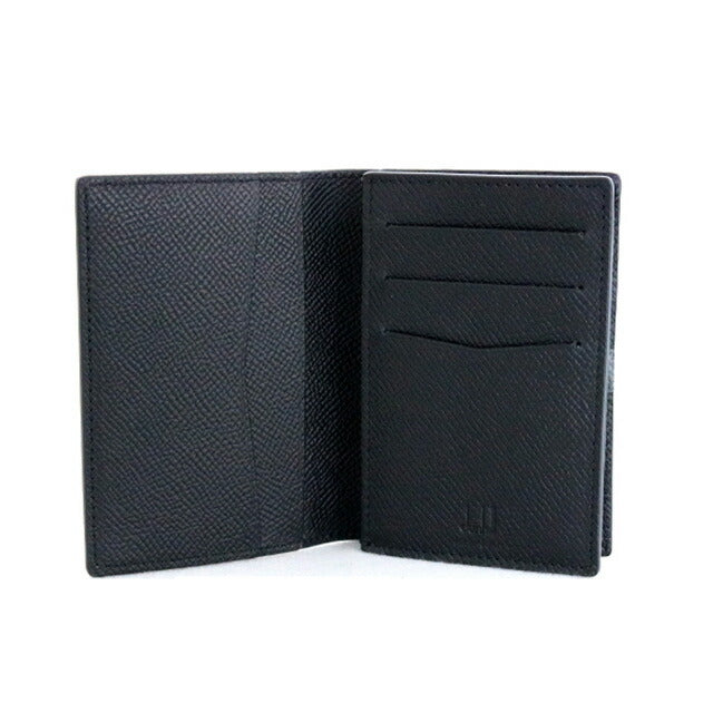 ダンヒル DUNHILL 名刺入れ カードケース メンズ 18F2470CA001 カドガン CADOGAN ブラック WQ00037374