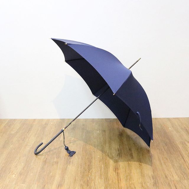 フォックスアンブレラズ FOX UMBRELLAS 傘 レディース 細巻きレザー WL1 FRENCH NAVY フレンチネイビー WQ00039361