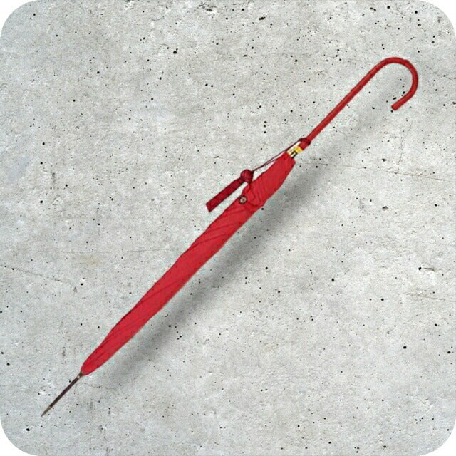 フォックスアンブレラズ FOX UMBRELLAS 傘 レディース 細巻きレザー WL1 RED レッド WQ00039363