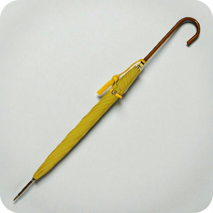 フォックスアンブレラズ FOX UMBRELLAS 傘 レディース 細巻きレザー WL1 MUSTARD マスタード WQ00039365