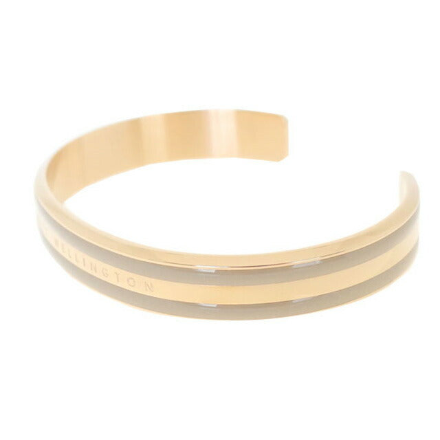 ダニエルウェリントン DANIEL WELLINGTON バングル ブレスレット レディース DW00400011 CLASSIC BRACELET DESERT SAND M ローズゴールド グレー WQ00039452