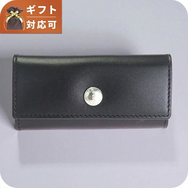 エッティンガー ETTINGEＲ ロイヤルコレクション 4連 キーケース メンズ ST840AJR BPL st840cfjr-purple ブラック パープル BLACK WQ00039459
