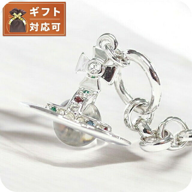 ヴィヴィアンウエストウッド VIVIENNE WESTWOOD ブレスレット レディース 61020057-W004 (61020057-02P019) 741467b-1 プチオーブ PETITE ORB シルバー WQ00040684