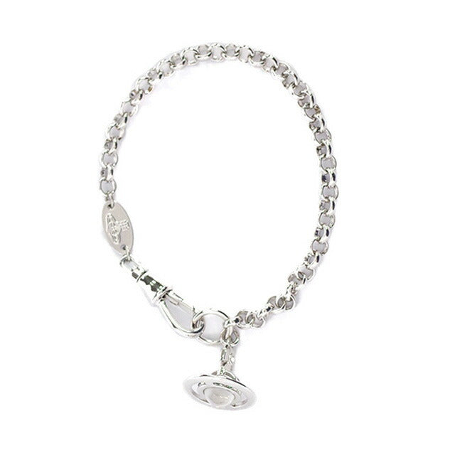 ヴィヴィアンウエストウッド VIVIENNE WESTWOOD ブレスレット レディース 61020057-W004 (61020057-02P019) 741467b-1 プチオーブ PETITE ORB シルバー WQ00040684