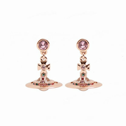 ヴィヴィアンウエストウッド VIVIENNE WESTWOOD ピアス プチオーブ レディース 62020032 G002 ピンクゴールド PINK GOLD WQ00040692