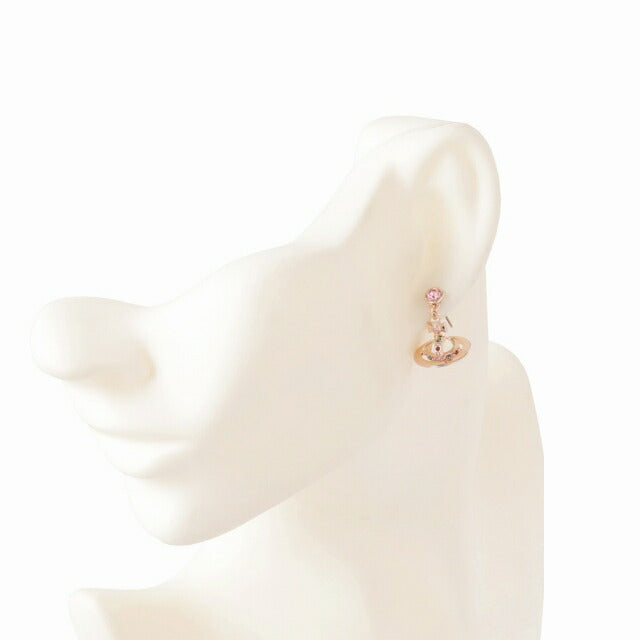 ヴィヴィアンウエストウッド VIVIENNE WESTWOOD ピアス プチオーブ レディース 62020032 G002 ピンクゴールド PINK GOLD WQ00040692