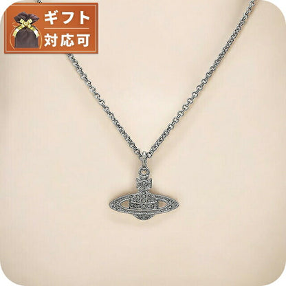 ヴィヴィアンウエストウッド VIVIENNE WESTWOOD ネックレス 63020086-S108 (752107B-4) レディース ミニバスレリーフ MINI BAS RELIE シルバー WQ00040693