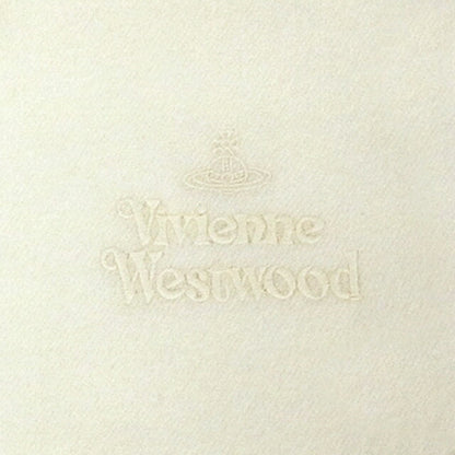 ヴィヴィアンウエストウッド VIVIENNE WESTWOOD マフラー ストール オーブロゴ 刺繍 無地 メンズ レディース A401-WHITE WQ00040734