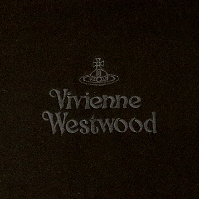 ヴィヴィアンウエストウッド VIVIENNE WESTWOOD マフラー ストール オーブロゴ 刺繍 無地 メンズ レディース N401-BLACK WQ00040742