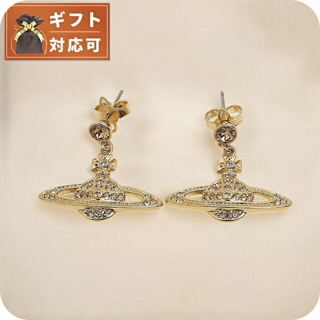 ヴィヴィアンウエストウッド VIVIENNE WESTWOOD ピアス 62020025-R121 レディース ミニバスレリーフ MINI BAS RELIE ゴールド WQ00040881