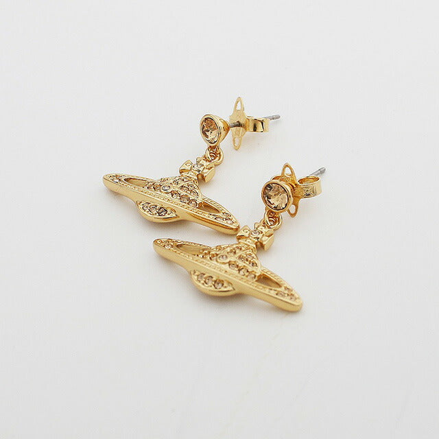 ヴィヴィアンウエストウッド VIVIENNE WESTWOOD ピアス 62020025-R121 レディース ミニバスレリーフ MINI BAS RELIE ゴールド WQ00040881