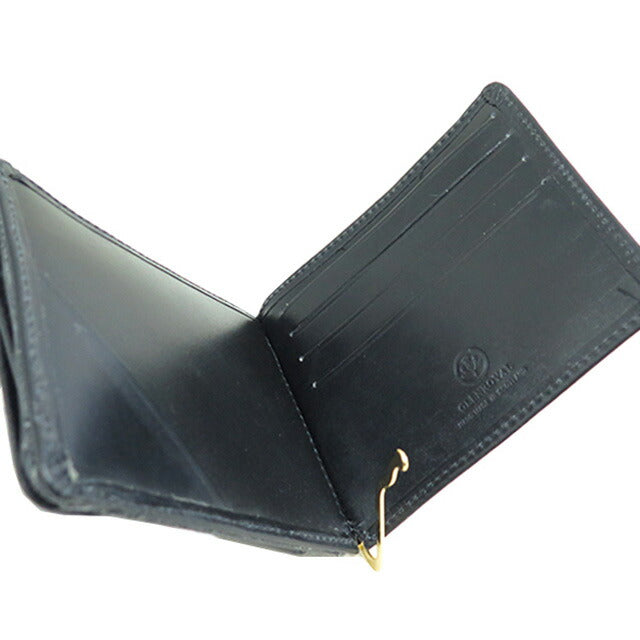 グレンロイヤル GLEN ROYAL 二つ折り財布 メンズ レディース 03-6164-BLACK ブラック WQ00041351