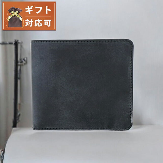 グレンロイヤル GLEN ROYAL 二つ折り財布 メンズ レディース 03 6171 BK ブラック WQ00041355