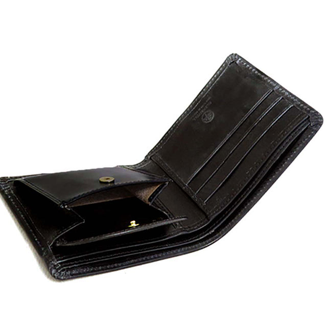 グレンロイヤル GLEN ROYAL 二つ折り財布 メンズ レディース 03 6171 BK ブラック WQ00041355