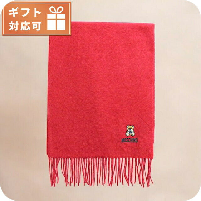 モスキーノ MOSCHINO マフラー レディース M5293 50124 007 レッド WQ00041376