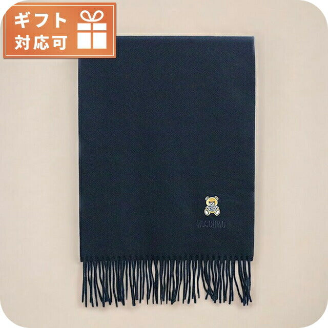 モスキーノ MOSCHINO マフラー レディース M5293 50124 016 ブラック WQ00041380