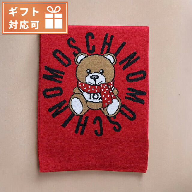 モスキーノ MOSCHINO マフラー レディース M2333 30673 007 レッド WQ00041382