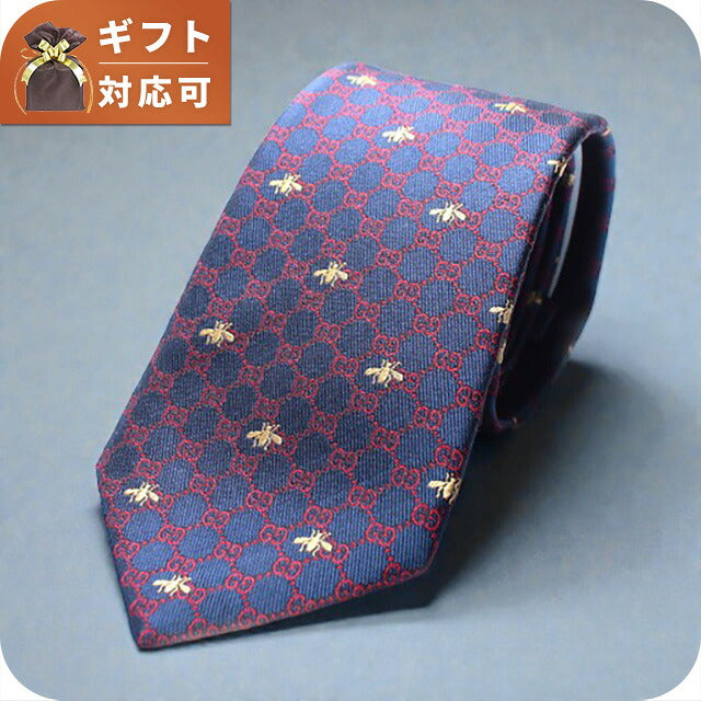 グッチ GUCCI ネクタイ 545078-4E002-4174 メンズ TIE GIBI ネイビー WQ00042574