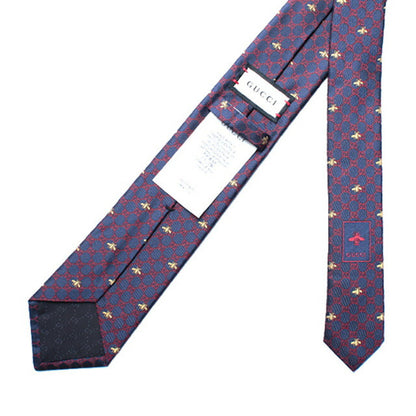 グッチ GUCCI ネクタイ 545078-4E002-4174 メンズ TIE GIBI ネイビー WQ00042574