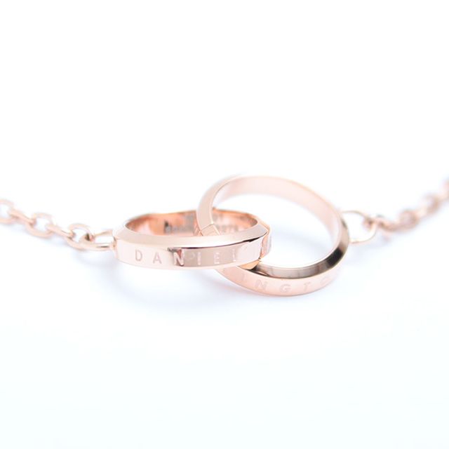 ダニエルウェリントン DANIEL WELLINGTON ブレスレット DW00400161 レディース ELAN UNITY ローズゴールド WQ00042977