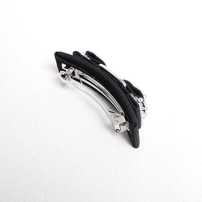フェラガモ FERRAGAMO バレッタ 342759-524894 ビジュー付き ヘアークリップ リボン レディース ヴァラ VARA BLACK ブラック WQ00043175