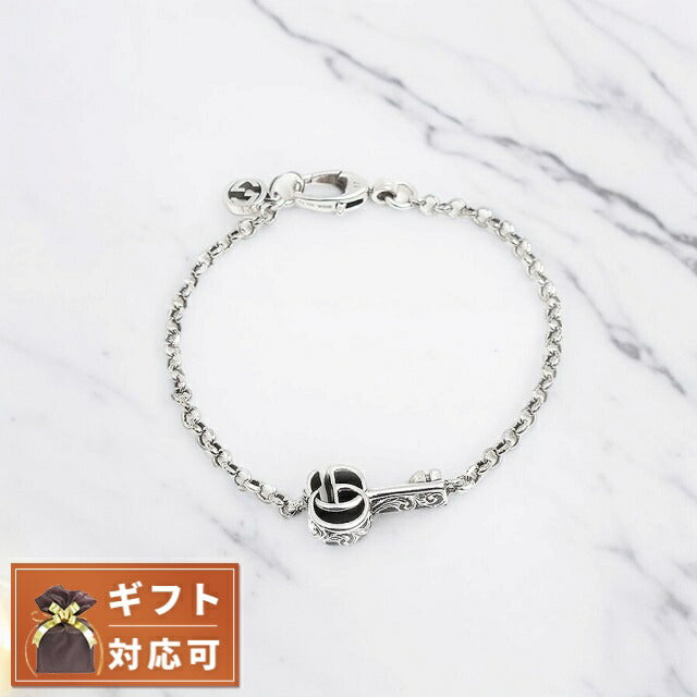 グッチ GUCCI ブレスレット 632207-J8400-0701-18 シルバー WQ00043361