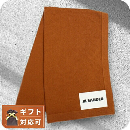 ジルサンダー JIL SANDER マフラー JSCT764009-WTY10008-216 メンズ ブラウン WQ00043611